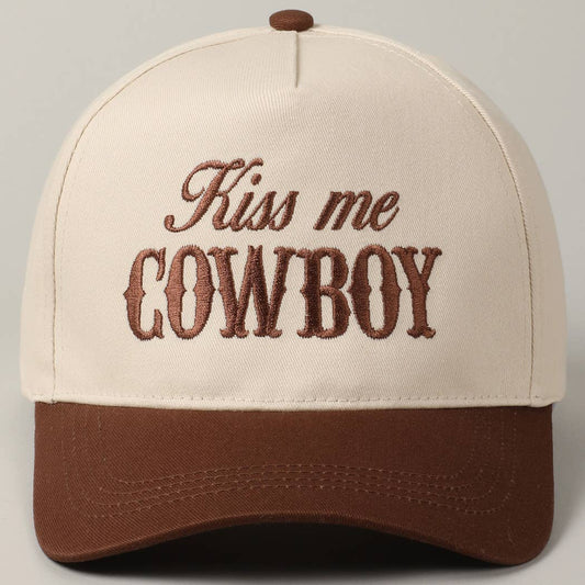 KISS ME COWBOY HAT!
