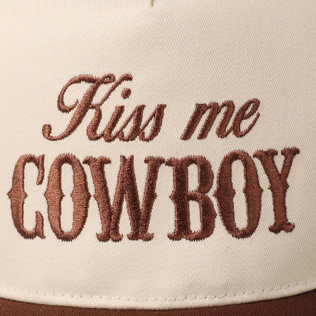 KISS ME COWBOY HAT!